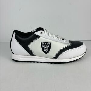 VTG Reebok NFL Passion Oakland Raiders Shoes Women's 8 Deadstock NOS 35-721598